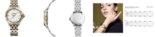 Raymond Weil Women's Swiss Tango Diamond-Accent Two-Tone Stainless Steel Bracelet Watch 30mm 5960-STP-00995